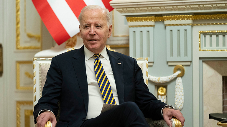 Ο Τζο Μπάιντεν αναχώρησε από το Κίεβο